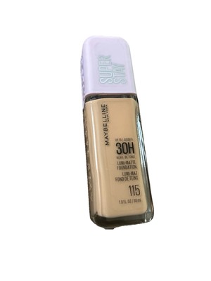 Maybelline Super Stay Lumi-Matte Foundation Makeup, 115
