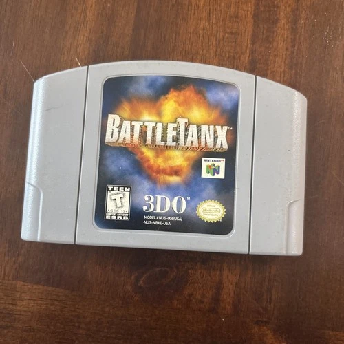 BattleTanx (Nintendo 64 N64, 1998) Cartridge Only Authentic Tested Working