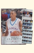 Upper Deck UD First Edition NBA Rookie Card Lot Mario Chalmers & Others 2008-09