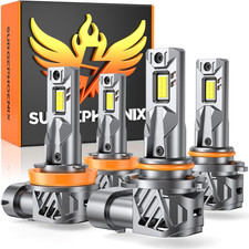 H11 9005 Fog Light Bulbs Combo 120,000LM 6500K   Compatible Replacement