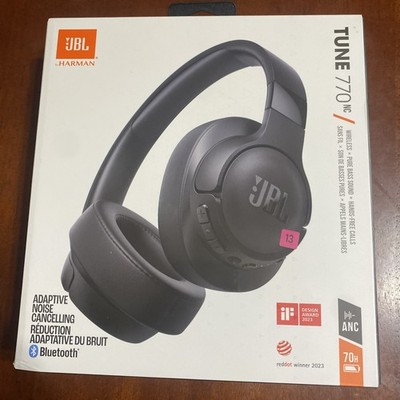 JBL Tune 770NC, Adaptive Noise Cancelling Wireless Over-Ear Headphones NEW