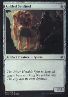 Gilded Sentinel - Ixalan: #239, Magic: The Gathering Nm C318