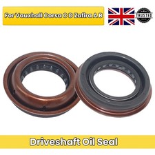 2pcs Gearbox Transmission Drive Shaft Oil Seal For Vauxhall Corsa C D Zafira A B