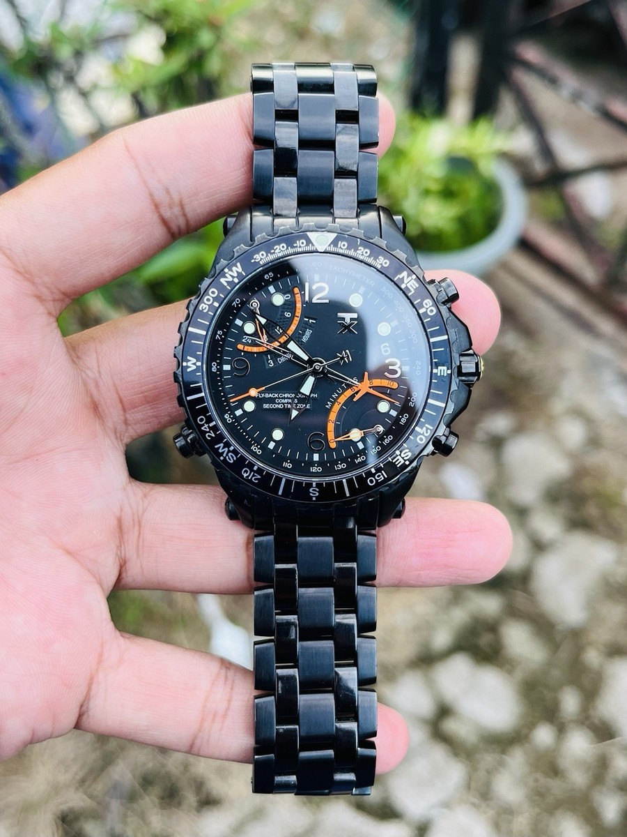TIMEX TX TECHNOLUXURY T3B921 FLY BACK CHRONOGRAPH - ELECTRONIC