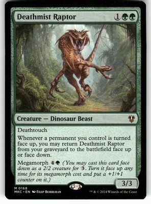 Deathmist Raptor #168 (NM) Murders Karlov Manor MKC Magic MTG