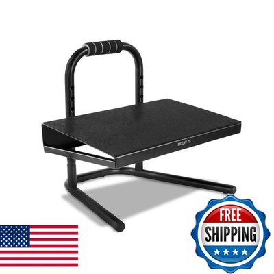 Mount-It MI-7807 Height Adjustable Foot Rest Freestanding Under Desk Black