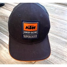 KTM Junior Racing Supercross New Era 9FIFTY Snapback Trucker Hat Navy Blue TLD