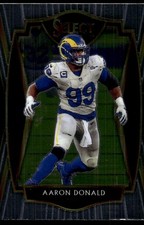 Aaron Donald 2020 Panini Select #133 Rams NFL READ FREE SHIPPING AutographDen