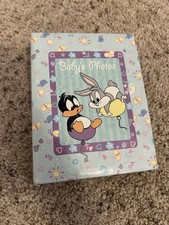Vintage 1998 Baby Looney Tunes Nursery Decor Photo Album Book 4x6