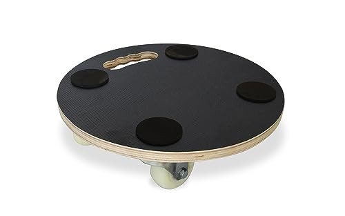 Louis Moulin Rotola-Piante Legno Carichi Pesanti 250kg - Ø 38 cm (P0K)