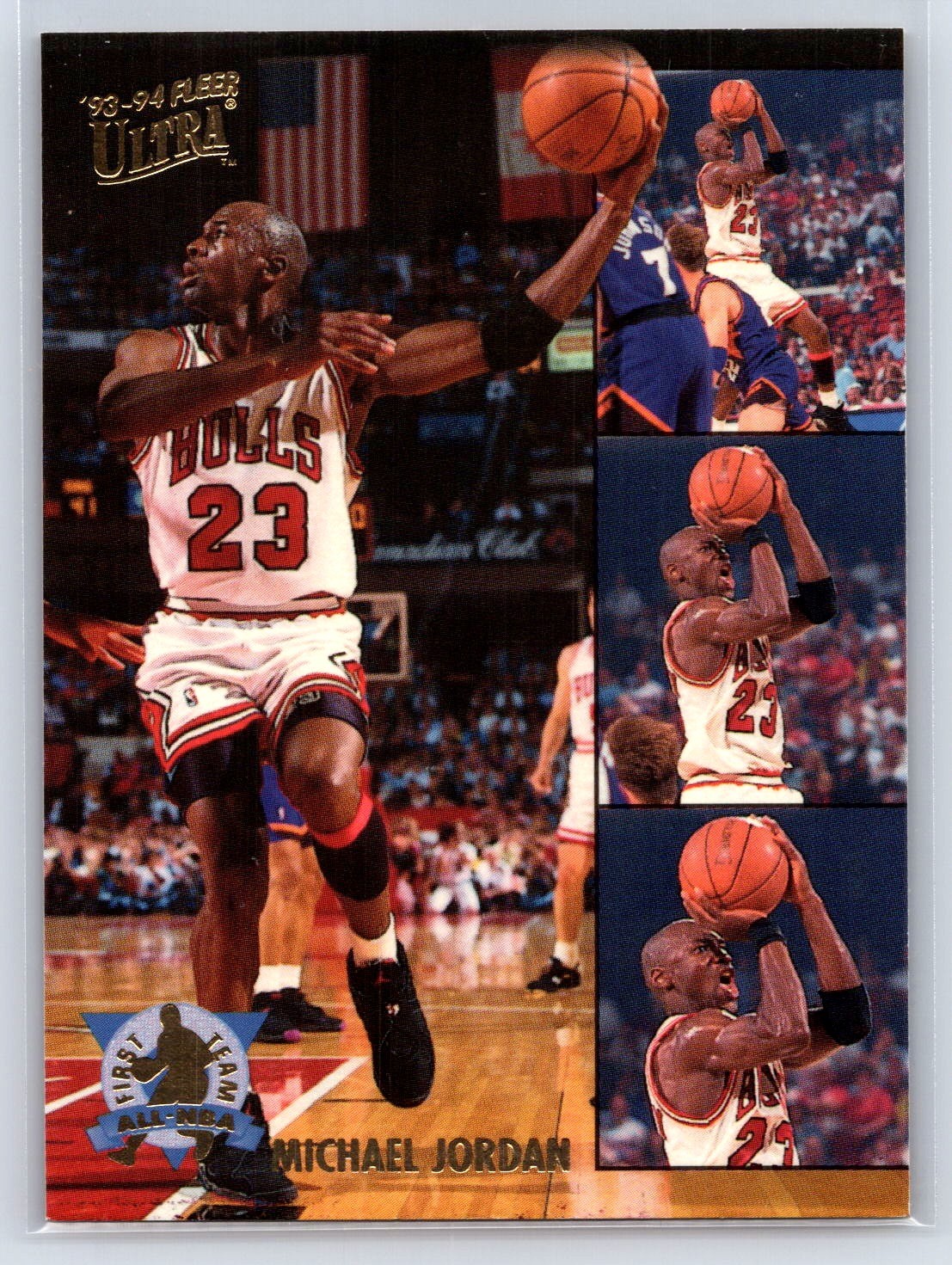 1993-94 Ultra #2 Michael Jordan All-NBA Chicago Bulls HOF