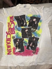 Hanes New Kids On The Block Vintage Shirt 1989