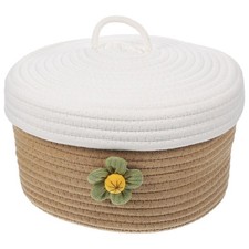  Basket with Lid Decorative Storage Baskets for Household Purposes