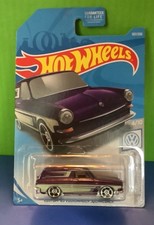 HOT WHEELS CUSTOM '69 VOLKSWAGEN SQUAREBACK PURPLE 137/250