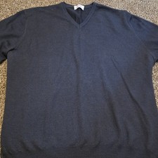 Gran Sasso Vintage Men's Dark Grey Sweater Regular Size Long Sleeve