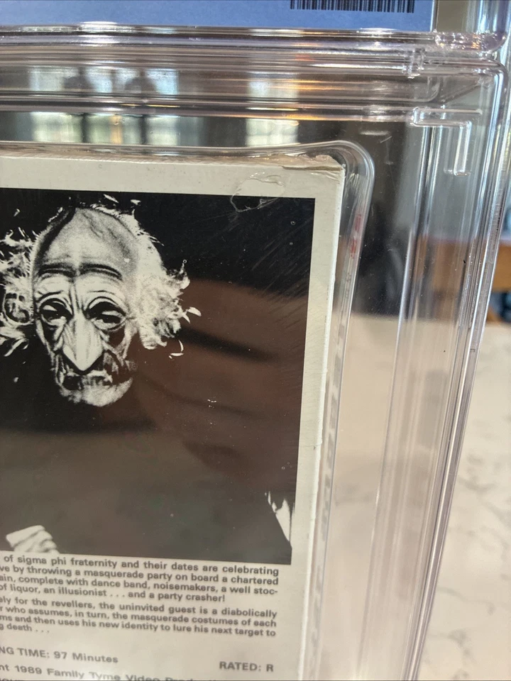 Terror Train Family Tyme Video 1989 VHS Graded - Image 4 of 4