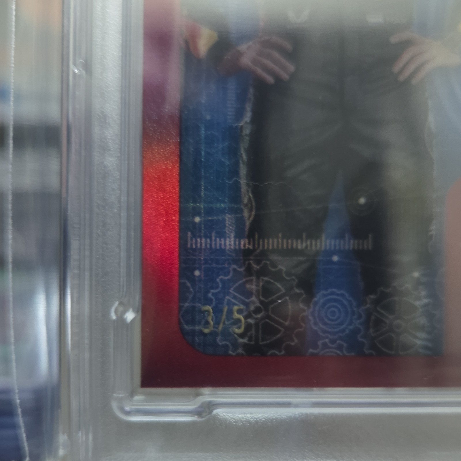 Topps 2024 Finest Formula 1 Max Verstappen Relic-Red FF-VER PSA 9 3/5 view 3