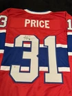 Carey Price Montreal Canadiens Signed Hockey Jersey with COA