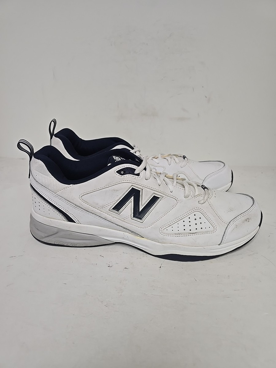 New Balance Men's 623 MX623WN3 Athletic Walking Shoe White/Navy