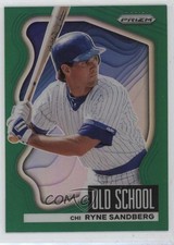 2022 Panini Prizm Old School Green Prizm Ryne Sandberg #OS-4 HOF 12hh