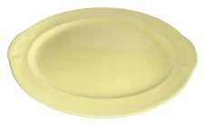 Lu-ray Pastels Yellow Platter Oval TST 1940s Vintage 13.25x9.75" Mid Century MCM