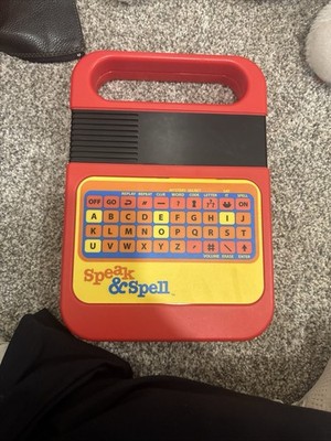 Texas Instruments Speak & Spell Electronic Learning System Platform MPN 09624