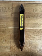 Jolni Weaving Loom Shuttle Wall Hanging Thermometer 