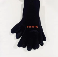 Simms ExStream Neoprene Fishing Glove - Black - Large #13976-001-40