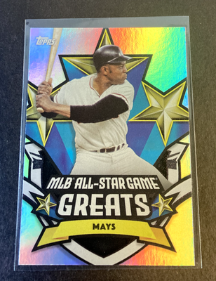 2025 Topps All Star Game MLB All-Star Game Greats Pick List