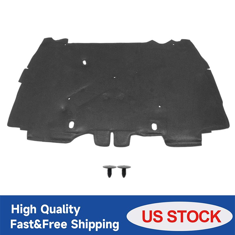 For 2007-2017 Jeep Wrangler Engine Mat Hood Insulation Pad Heat Shield Blanket