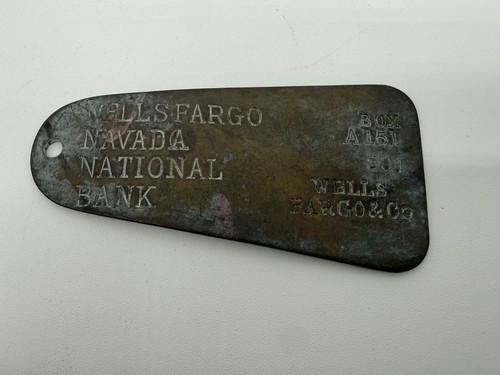 Wells Fargo Nevada National Bank - Box 151 Key Tag (BB19)