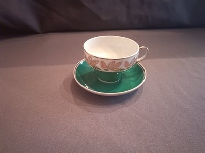 2tlg Sammelgedeck, Mokkatasse, Mocca, Fine China Lichte, DDR, um 1970