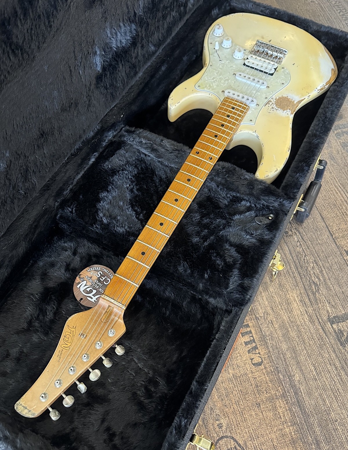 FGN Odyssey Lindy Fralin LTD HSS HW Электронная гитара