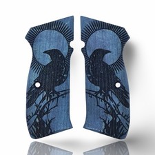 Manopole in legno per CZ 75 75B 85 85 85B SP-01 Full Size Shadow 1 Mamba CZ 75 1993