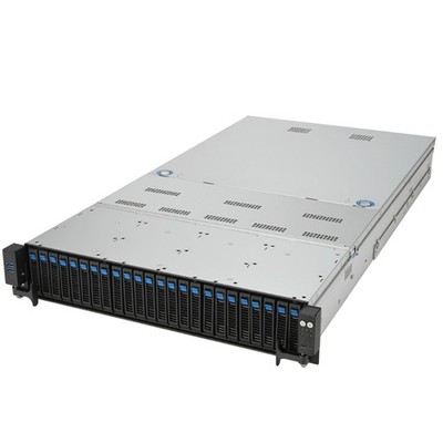 ASUS RS720A-E11-RS24U Server 24X2.5''(24*NVME) 2x2400W/Support EPYC 7002/7003 CPU