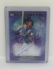 2024 Inception Base Rookie and Emerging Stars Purple /199 Jonny Deluca Auto RC