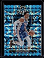 2023-24 Panini Mosaic #89 Tobias Harris Reactive Blue