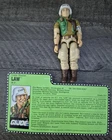 LAW SONIC FIGHTER 1990 GI Joe Hasbro ARAH - NO BROKEN PARTS- VINTAGE W FILE CARD