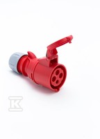 Shark 16A 400V Tragbare Steckdose 3P+Z IP44 214-6
