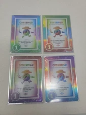 SDCC 2025 Exclusive Doomlings Contrived Promo Card Complete Set of 4. Brand New