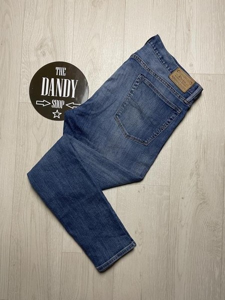 Men Polo Ralph Lauren Jeans Navy Cotton 36 / XL /