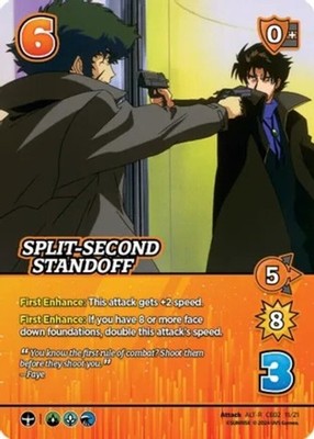 Moderately Played UVS  Split-Second Standoff - Alternate Art - Foil Challenger S