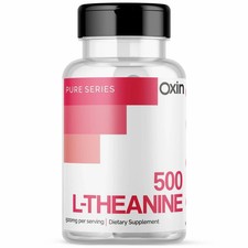 Oxin L Theanine 500mg Capsules Pure Series, 30 Capsules