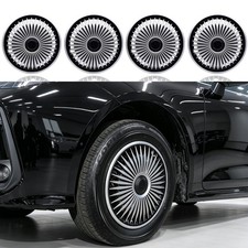 Set Of 4 15 New Wheel Covers 15 Inch For R15 Tires Rim Snap On Full Hub Caps Set Of 4 15 New Wheel Covers 15 Inch For R15 Tires Rim Snap On Full Hub Caps