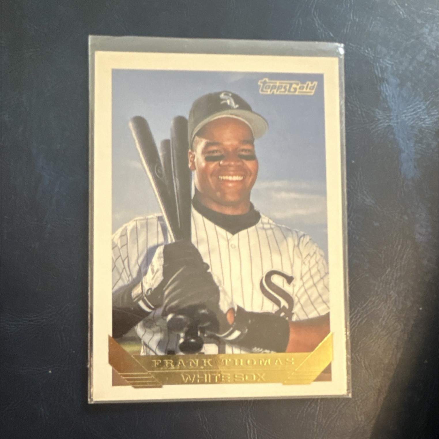 Topps 1993 Frank Thomas #150 Chicago White Sox Gold Baseball Card