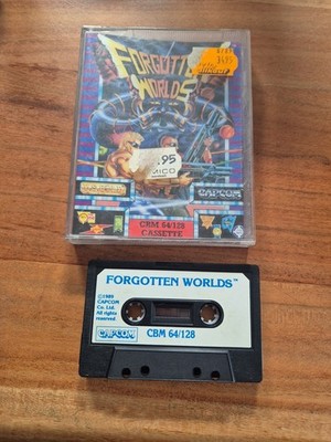 Forgotten Worlds - US Gold / Capcom - Commodore 64 / 128 Cassette Spiel Kult