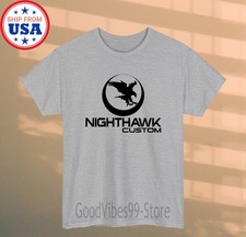 Nighthawk Pistole Personalizzate Uomo Nero Taglia S-5XL