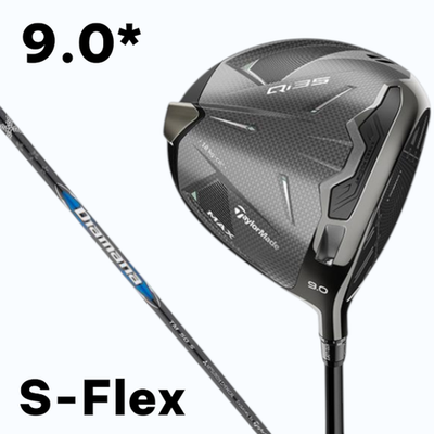 TaylorMade Qi35 MAX ドライバー Diamana Taylormade Qi35 Max Driver 9.0* Diamana Blue TM50 S Flex 2025 New