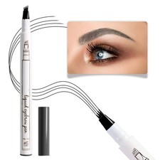 Waterproof Eyebrow Micro Pen, 1ML Grey