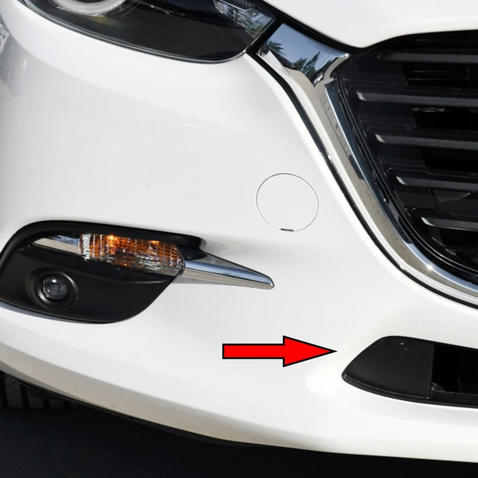 Front Bumper Lower Grille B63B-50-101 Cover B63B-50-102 RH LH For MAZDA 3 16-18 Foto 4 de 4